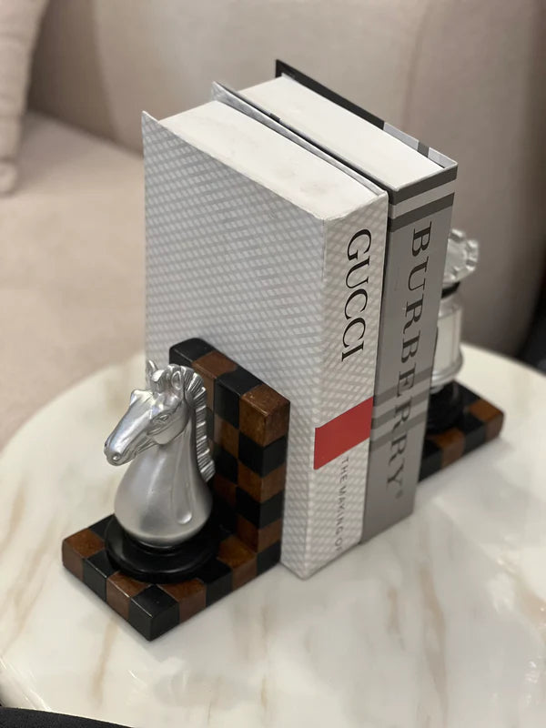 Chess Bookends