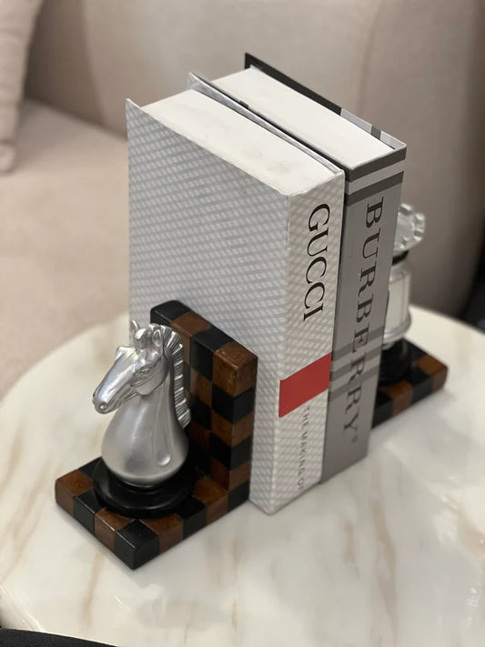 Chess Bookends