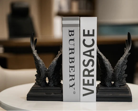 Black Wing Bookends