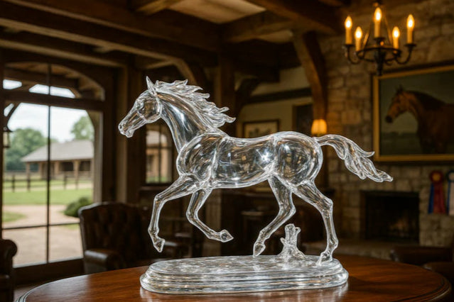 Silver Running Horse Stallion