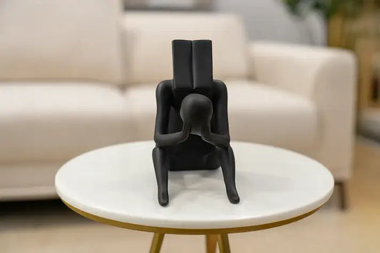 Black Contemplative Figure