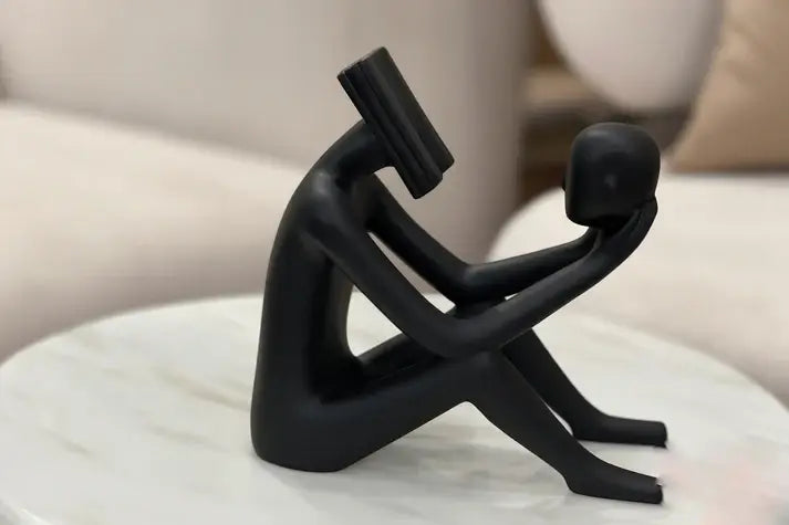 Black Contemplative Figure