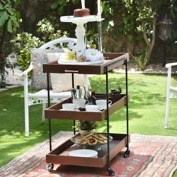 Trolleys and serving trays