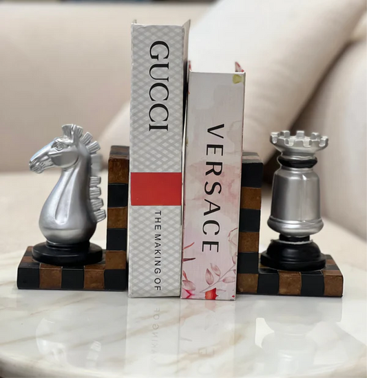 Chess Bookends
