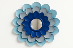 Blue Layered Flower Wall Art(Buy 1 Get 1 Free)