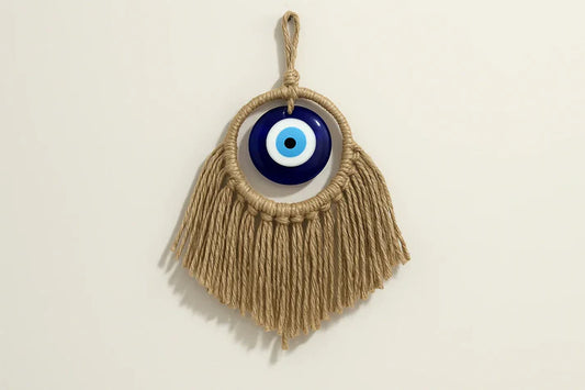 Brown Evil Eye Wall Hanging